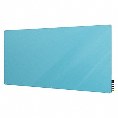 Dry Erase Board Magnetic Glass 72 W