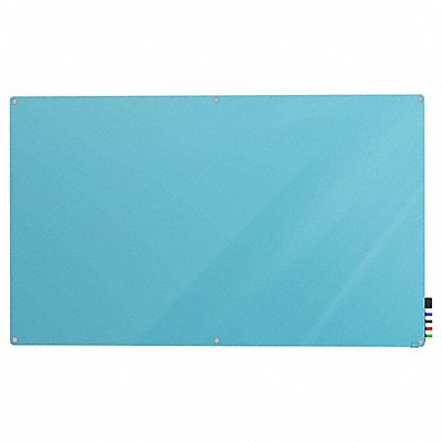 Dry Erase Board Magnetic Glass 96 W