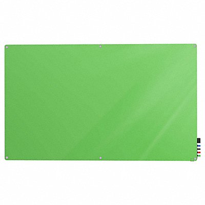 Dry Erase Board Magnetic Glass 96 W