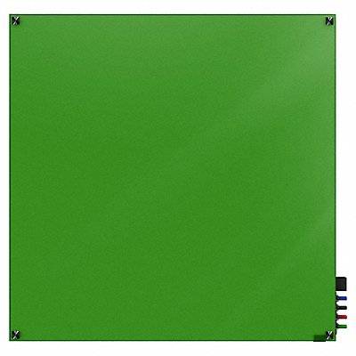 Dry Erase Board Non-Magnetic Glass 48 W