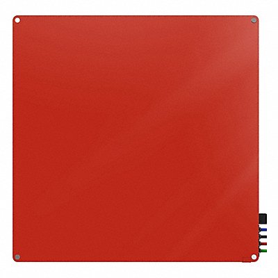 Dry Erase Board Magnetic Glass 48 W