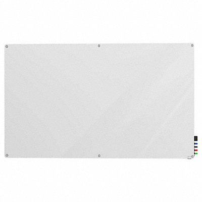 Dry Erase Board Non-Magnetic Glass 96 W