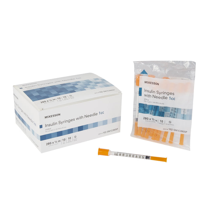 Standard Insulin Syringe with Needle