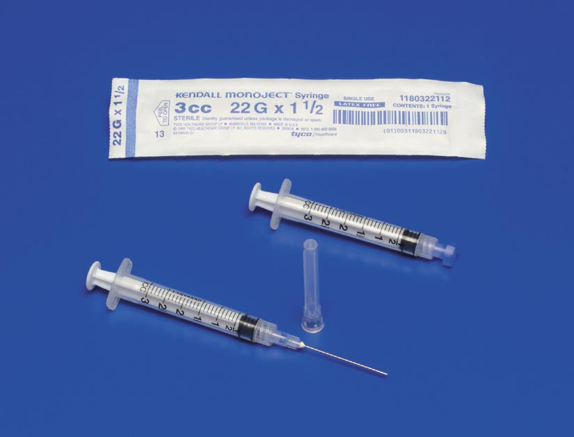 Standard Hypodermic Syringe with Needle