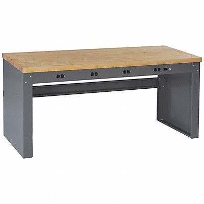 Workbench Butcher Block 72 W 30 D