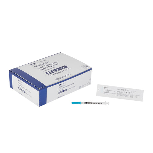 Safety Tuberculin Syringe with Needle