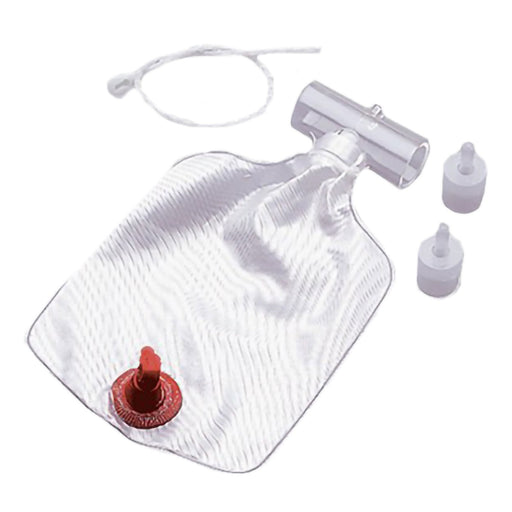 Trach Tee Drain with Bag