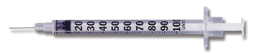 Standard Insulin Syringe with Needle