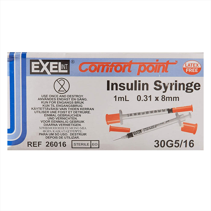 Standard Insulin Syringe with Needle