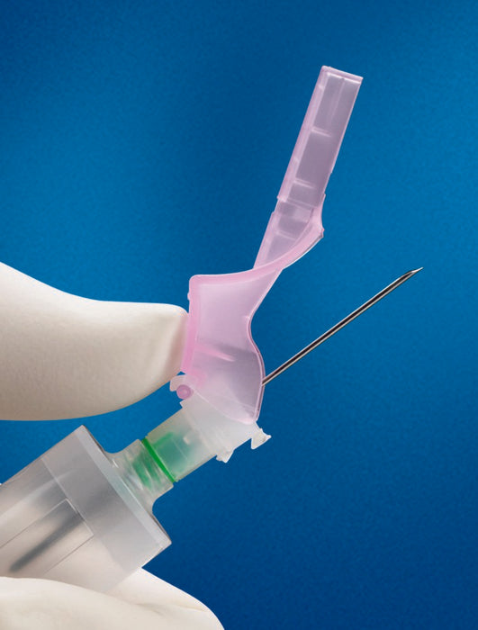 Safety Hypodermic Syringe with Needle