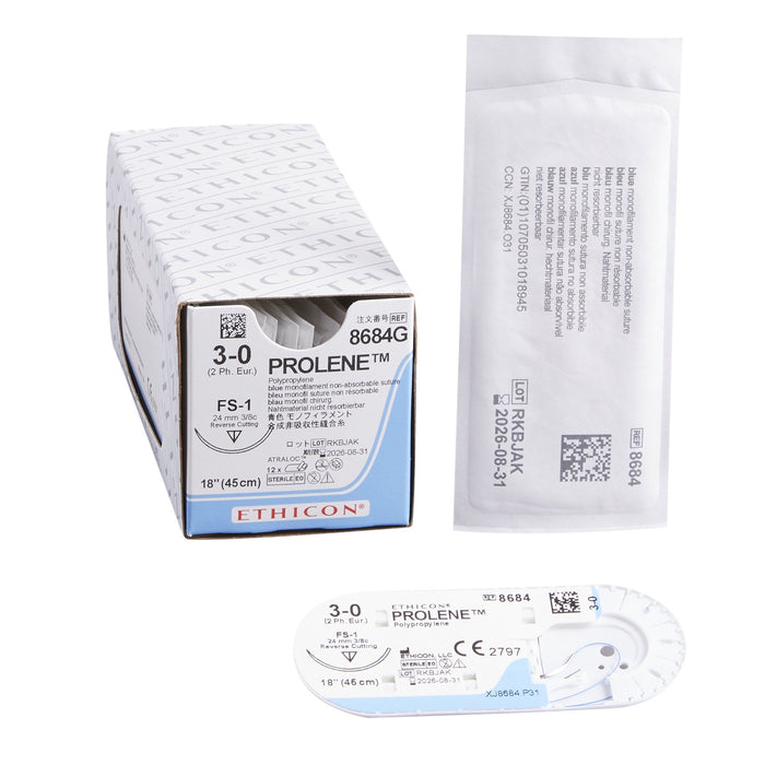 Nonabsorbable Suture with Needle