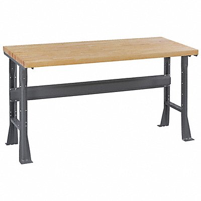 Workbench Butcher Block 60 W 36 D