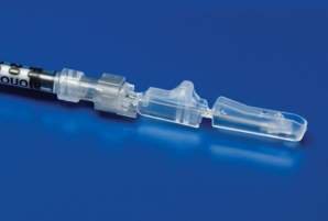 Safety Hypodermic Syringe with Needle