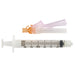 Safety Hypodermic Syringe with Needle