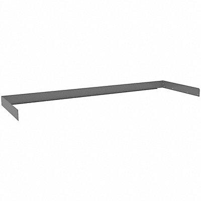 Side and Back Rail Kit 96Wx30Dx3 H Gray