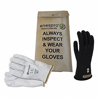 Class 00 Glove KIT Black 8 Glove Size