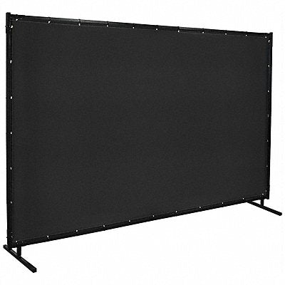 Welding Screens 6 ft H 10 ft W Black