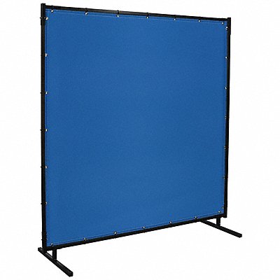 Welding Screens 8 ft H 8 ft W Blue