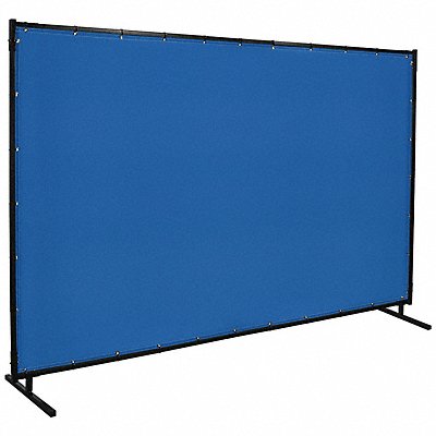 Welding Screens 6 ft H 10 ft W Blue