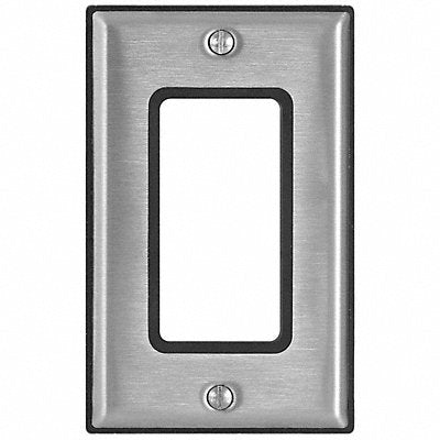 Decora Device Wall Plate Silver 2.87 W