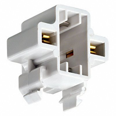 Lampholder 75 W White 2-Pin (G23)