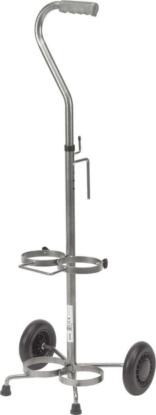 Dual Oxygen Cylinder Cart