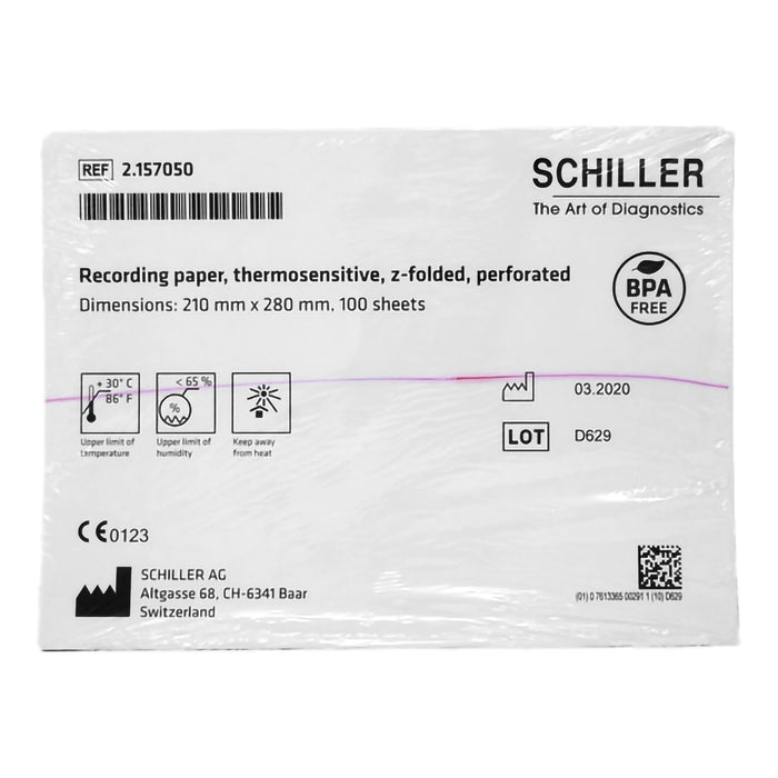 Diagnostic ECG Recording Paper