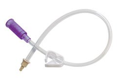 Straight Connector with Bolus Adapter