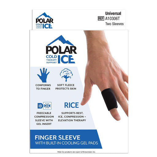 Finger Sleeve with Cooling Pad