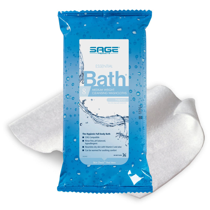 Rinse-Free Bath Wipe