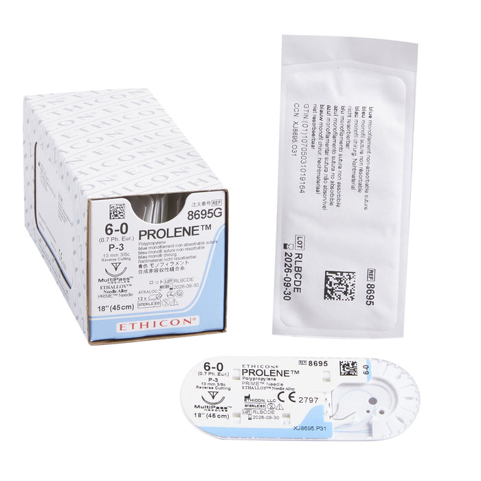 Nonabsorbable Suture with Needle