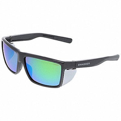 Safety Glasses Polycarbonate Gray Uni