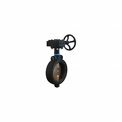 Butterfly Valve Wafer 6 In Gear Handle