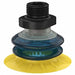 Vacuum Cup PUR Blue/Yellow 42 mm dia.