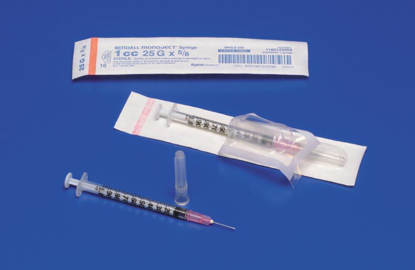 Standard Tuberculin Syringe with Needle