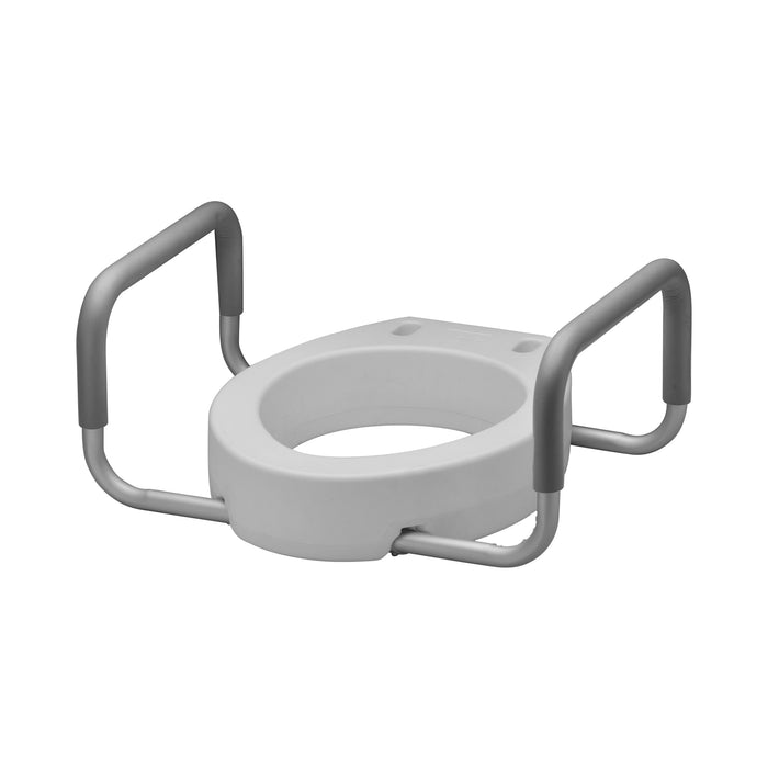 Raised Toilet Seat with Arms