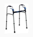 Dual Release Folding Walker with Wheels