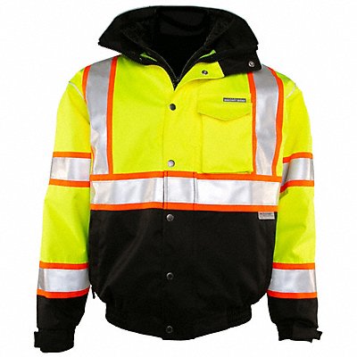 Bomber Jacket Hi-Vis Lime 2XL