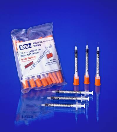 Standard Insulin Syringe with Needle