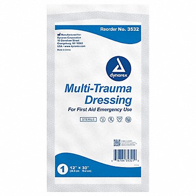 Multi-Trauma Dressing 12inW x 30inL PK50