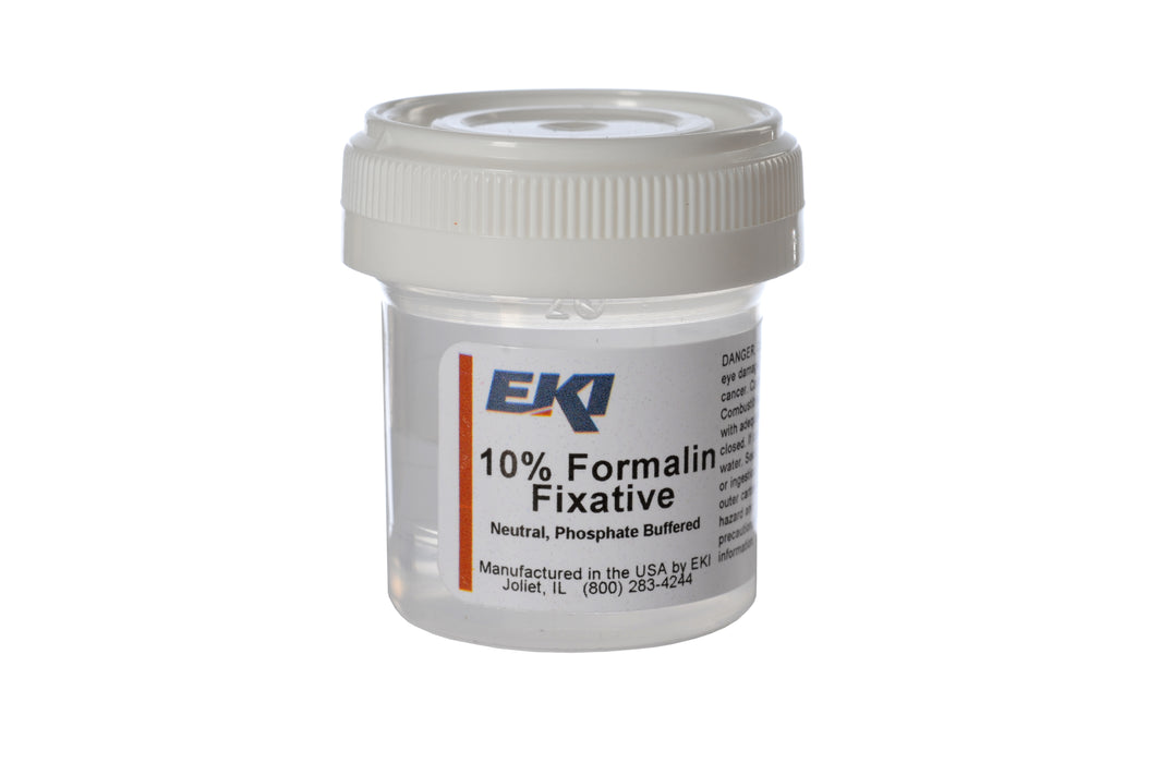 Prefilled Formalin Container