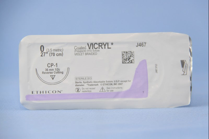 Absorbable Suture with Needle