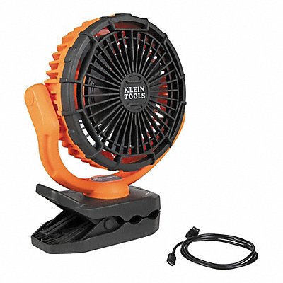 Rechargeable Clamping Jobsite Fan