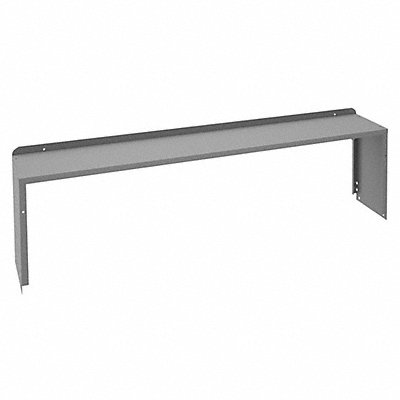 Shelf Riser 72 W x 10-1/2 D x 18 H Gray