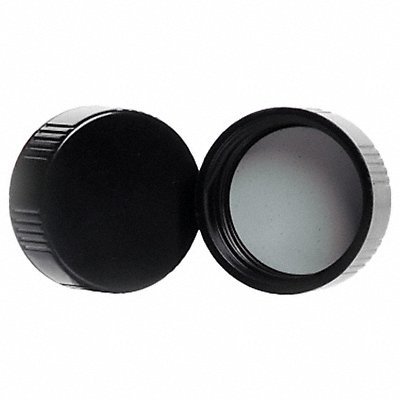 Cap 28 mm Dia Black PK150