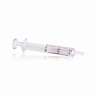 Syringe 1 mL Glass Luer PK3