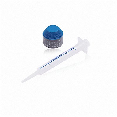 Pipettor Syringe 3.75mL Blue PK50