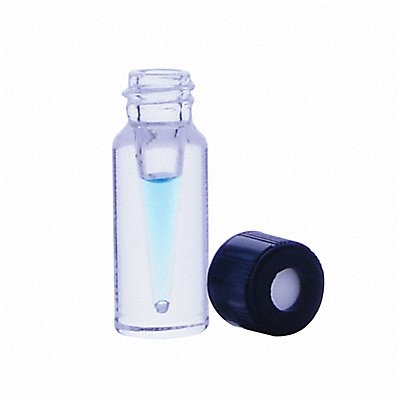 Vial with Cap 0.1 mL 12 mm Dia PK12