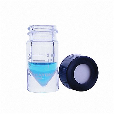 Vial with Cap 2 mL 20 mm Dia PK12