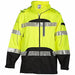 Rain Jacket Cls 3 Type R Blk/Ylw 4XL/5XL